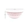 FLORAL CERAMIC DINNER SET- Set of 33 Pcs, Pink - Image 7