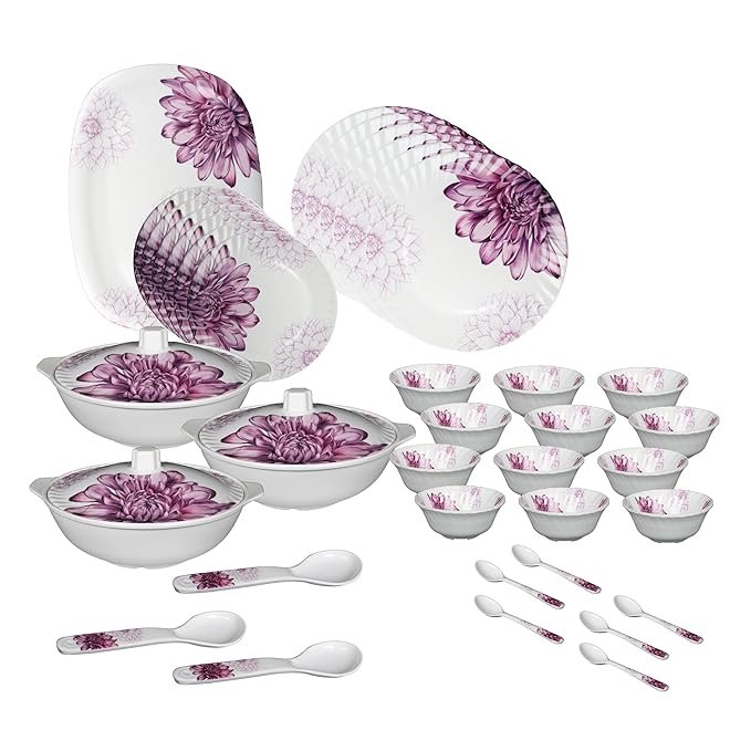 Floral print Ceramic Dinner set