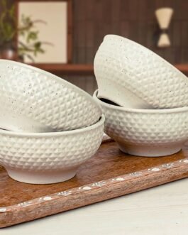 Set of 4 soup bowl set