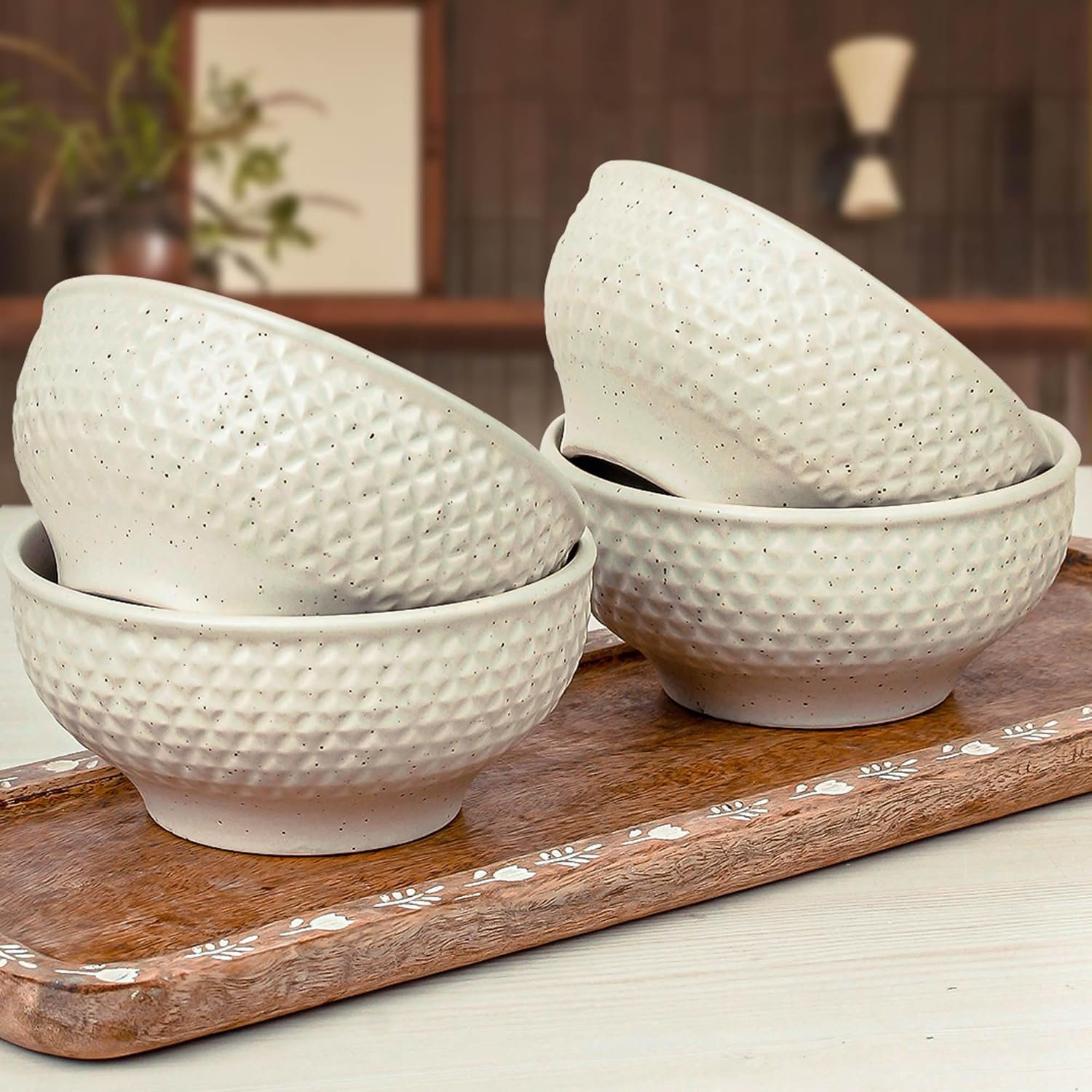 Set of 4 soup bowl set